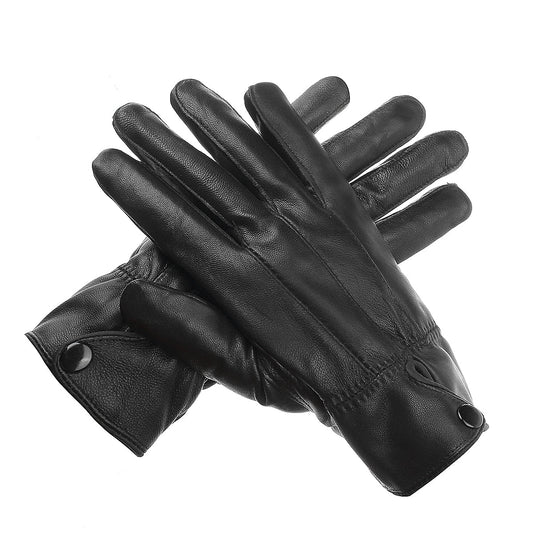 Women's Sheepskin Winter Gloves — Velvet-Lined Leather 2