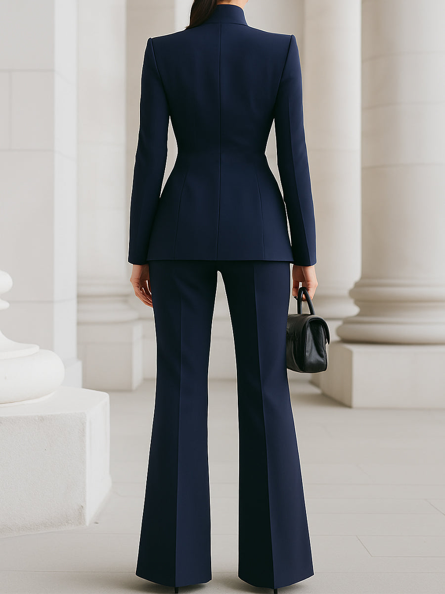 Sharie Elegant Blazer & Trouser Suit Set for Women — view 1
