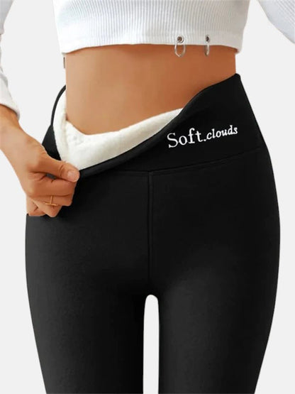 Fleece-Lined Women's Winter Pants — Warm Stretch Fit 1