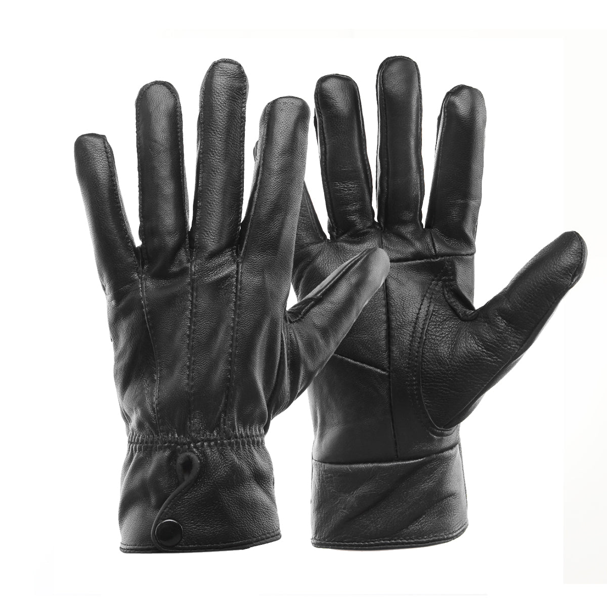 Women's Sheepskin Winter Gloves — Velvet-Lined Leather 3