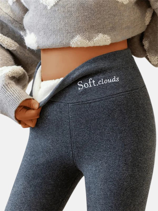 Fleece-Lined Women's Winter Pants — Warm Stretch Fit 2