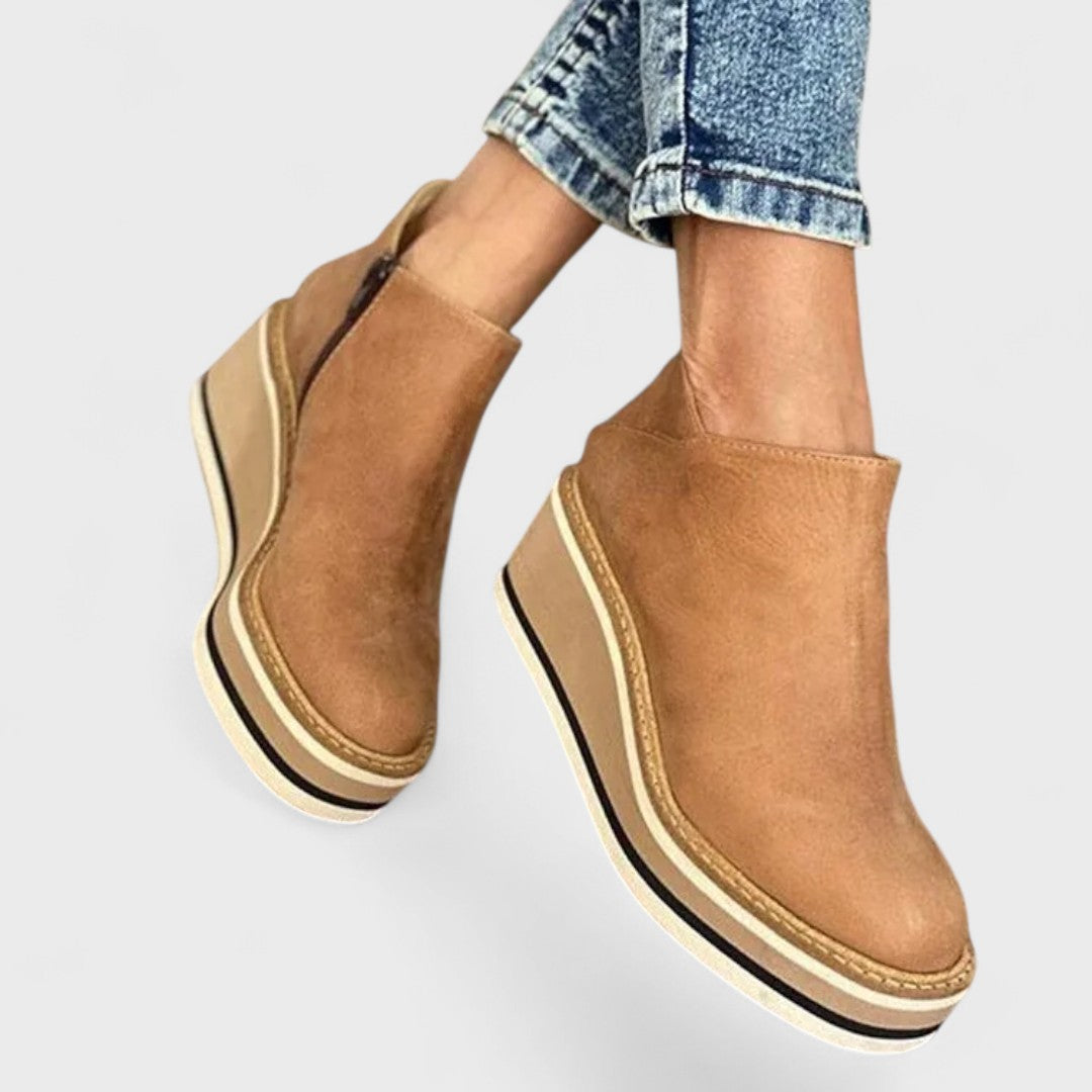 Waterproof Women's Ankle Boots — Side-Zip All-Weather Style 1