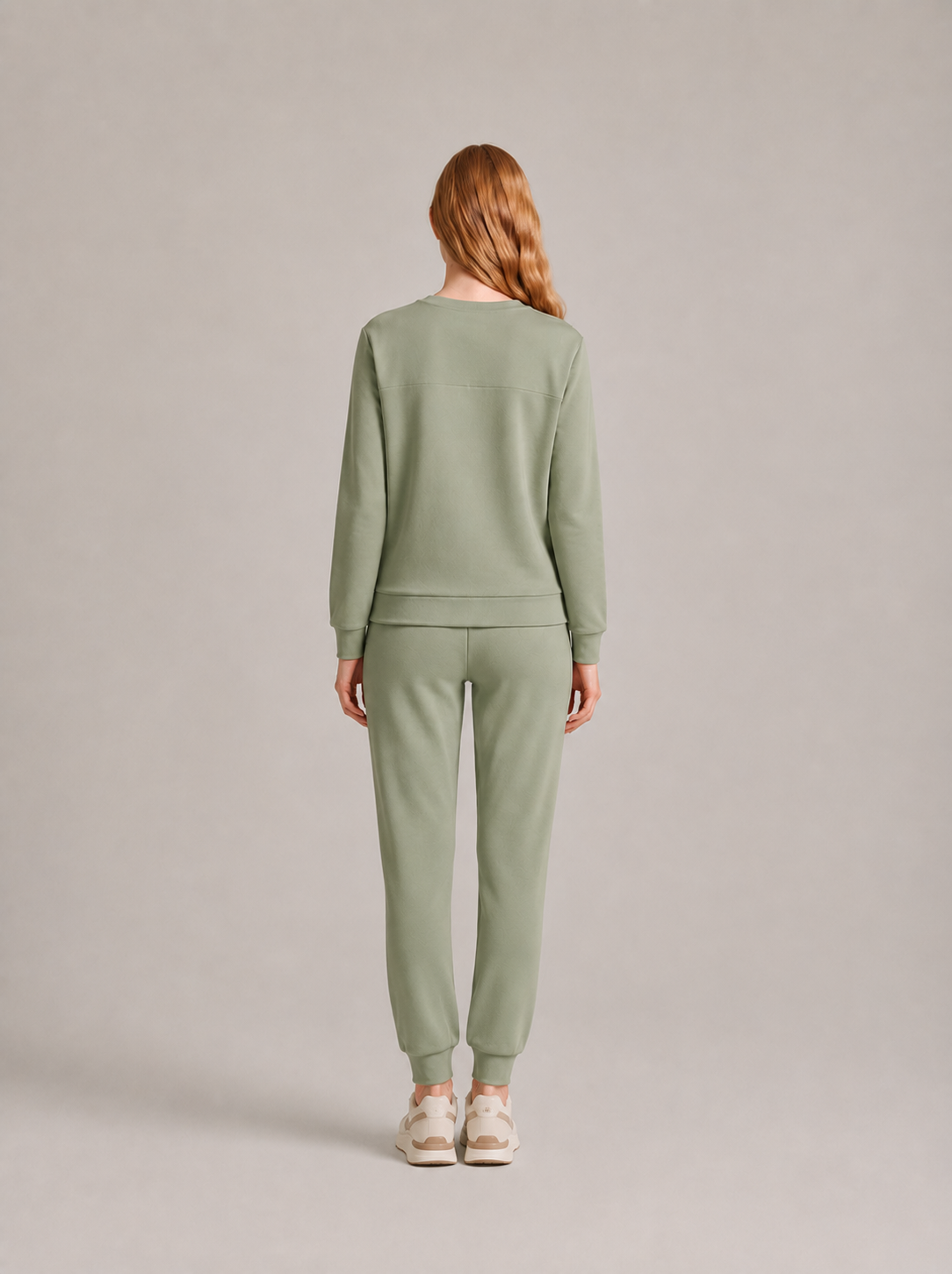 Women's Thermal Lounge Set — Fleece-Lined Sweatshirt & Joggers 10