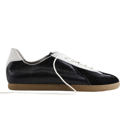 Women's Retro Hidden Heel Sneakers — Matte Low-Top Shoes 6