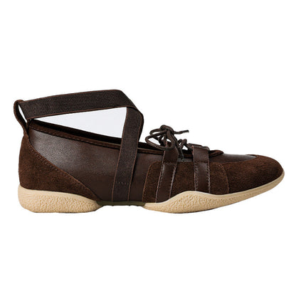 Cross-Strap Mary Jane Ballet Flat — Minimalist Women's Shoe 5