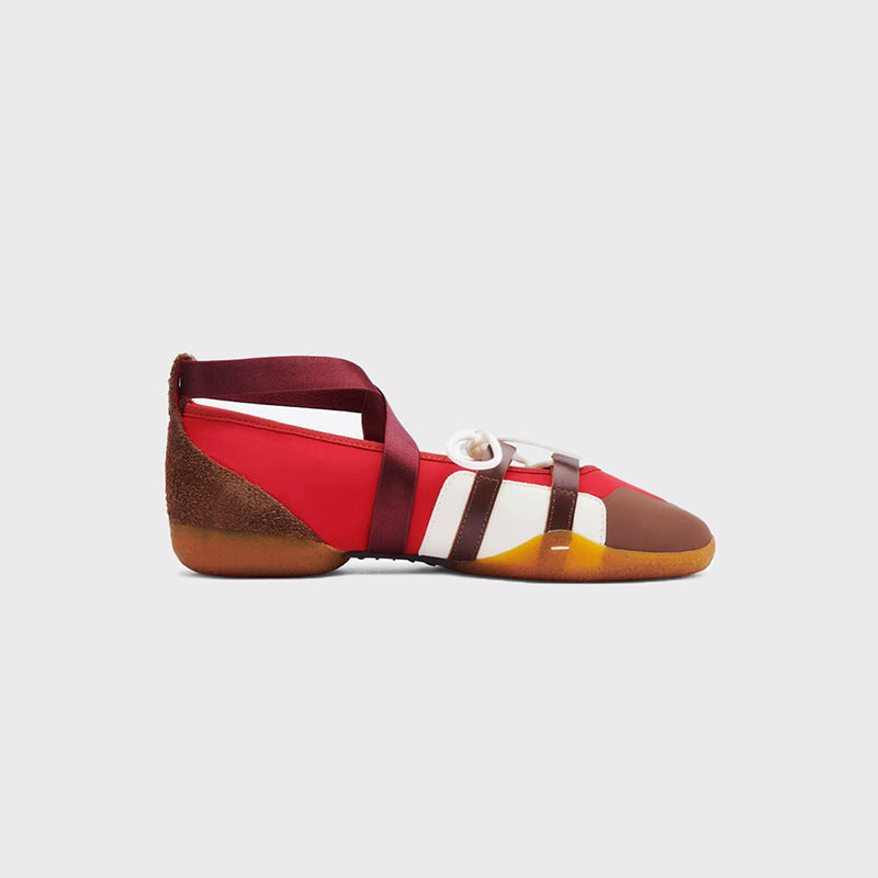 Cross-Strap Mary Jane Ballet Flat — Minimalist Women's Shoe 8