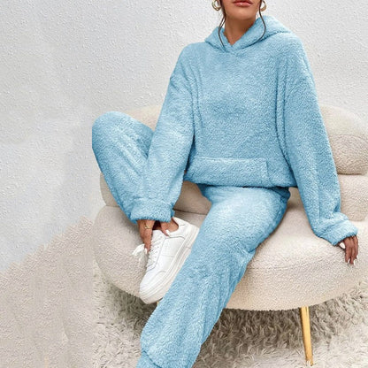 Women's Fleece Lounge Set — Oversized Hoodie & Joggers 6