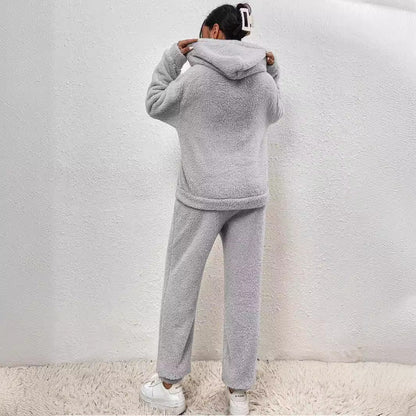 Women's Fleece Lounge Set — Oversized Hoodie & Joggers 8