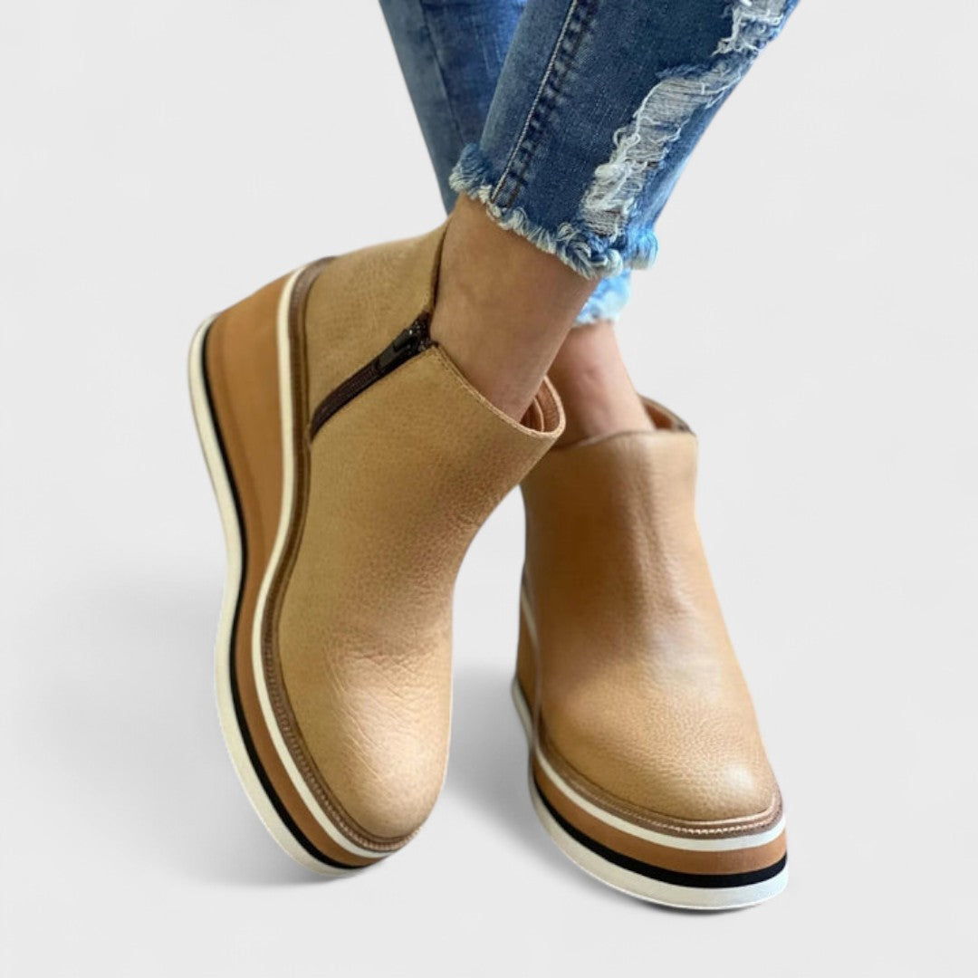 Waterproof Women's Ankle Boots — Side-Zip All-Weather Style 5