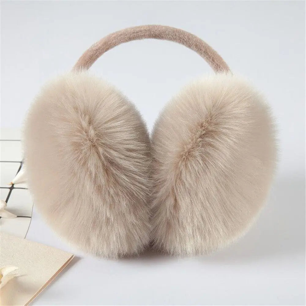Plush Earmuffs for Women — Soft Thermal Winter Headband 1