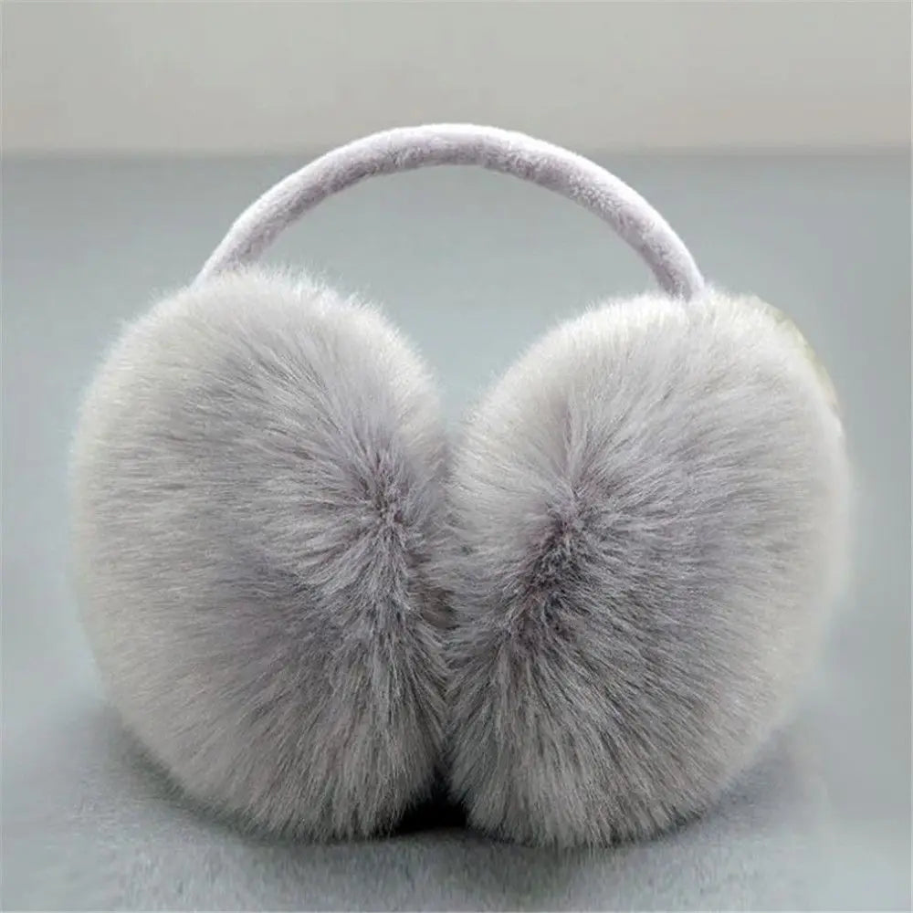 Plush Earmuffs for Women — Soft Thermal Winter Headband 3