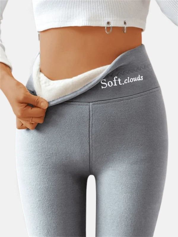 Fleece-Lined Women's Winter Pants — Warm Stretch Fit 4