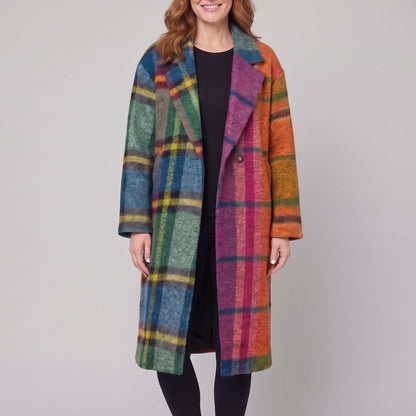 Women's Oversized Longline Winter Coat – Soft Brushed Warm 1