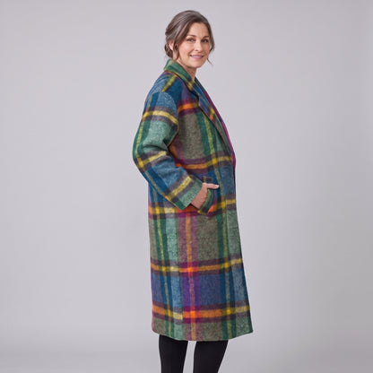 Women's Oversized Longline Winter Coat – Soft Brushed Warm 5