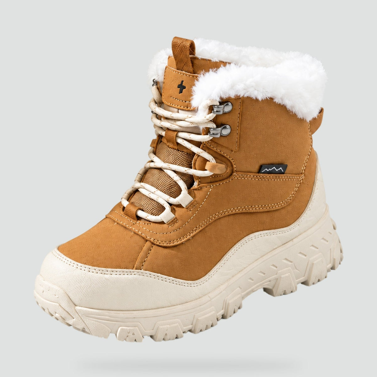 Women's Waterproof Winter Boots — Fur Collar Anti-Slip Sole 1