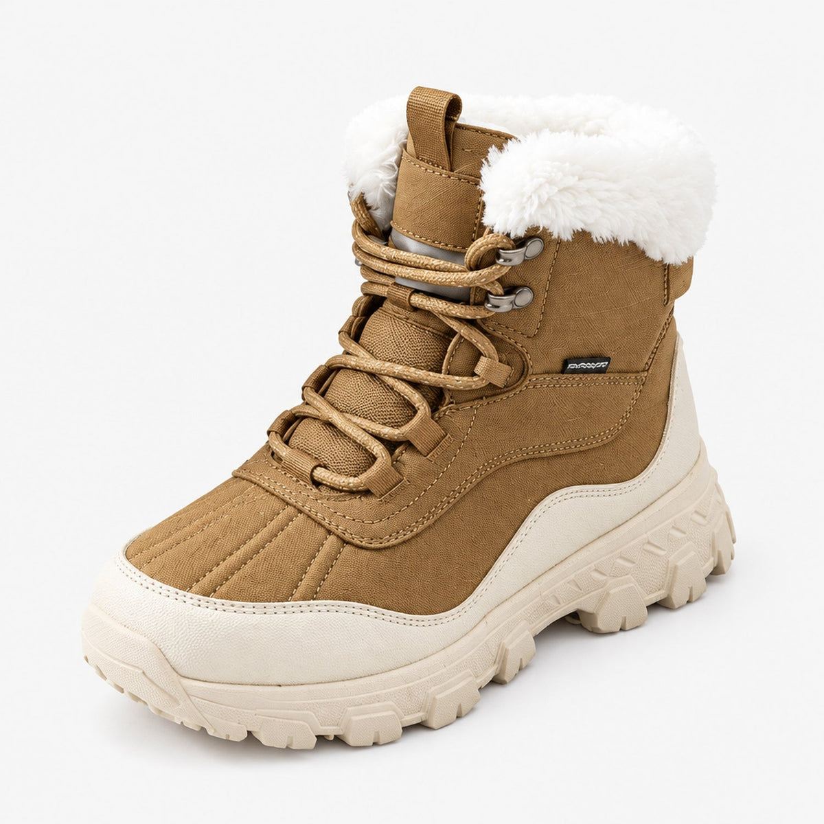 Women's Waterproof Winter Boots — Fur Collar Anti-Slip Sole 2