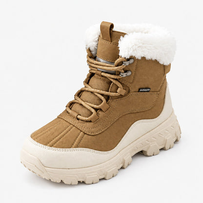 Women's Waterproof Winter Boots — Fur Collar Anti-Slip Sole 2