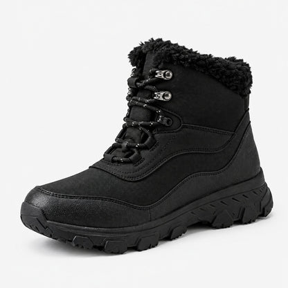 Women's Waterproof Winter Boots — Fur Collar Anti-Slip Sole 3
