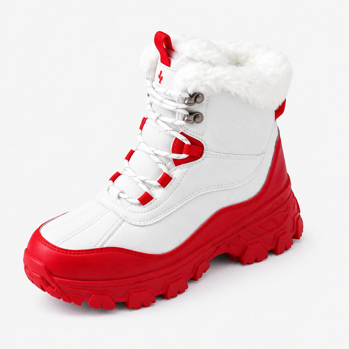Women's Waterproof Winter Boots — Fur Collar Anti-Slip Sole 6