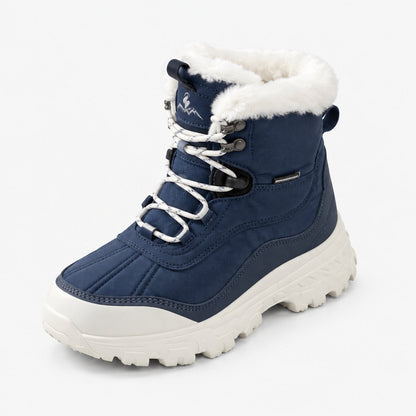 Women's Waterproof Winter Boots — Fur Collar Anti-Slip Sole 7