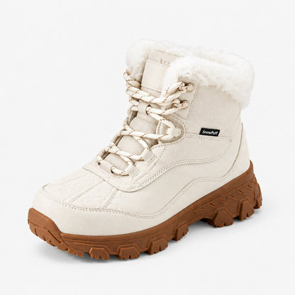 Women's Waterproof Winter Boots — Fur Collar Anti-Slip Sole 8