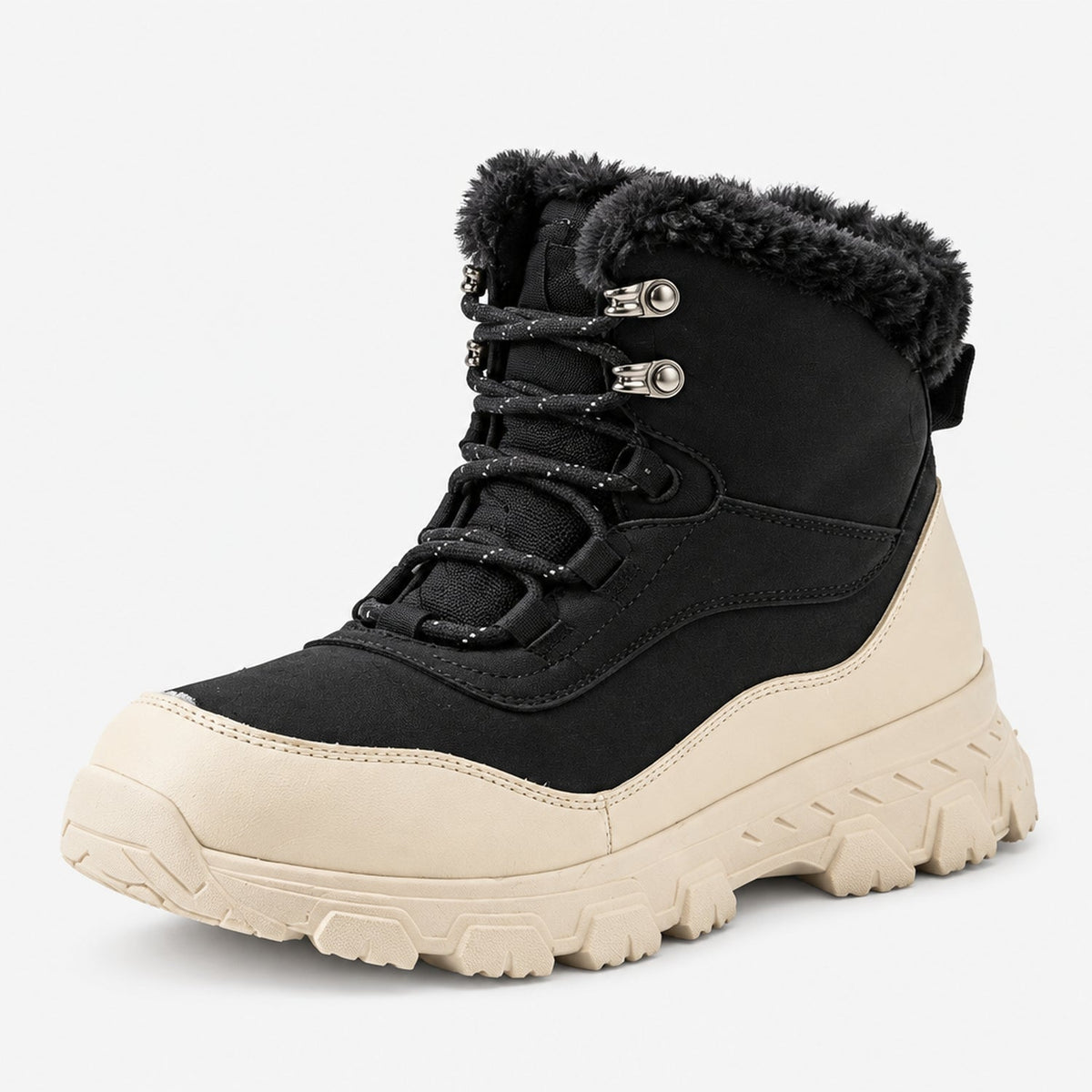 Women's Waterproof Winter Boots — Fur Collar Anti-Slip Sole 9