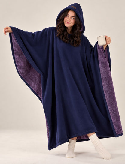 Oversized Hoodie Blanket with Hood — Silky Soft & Cozy