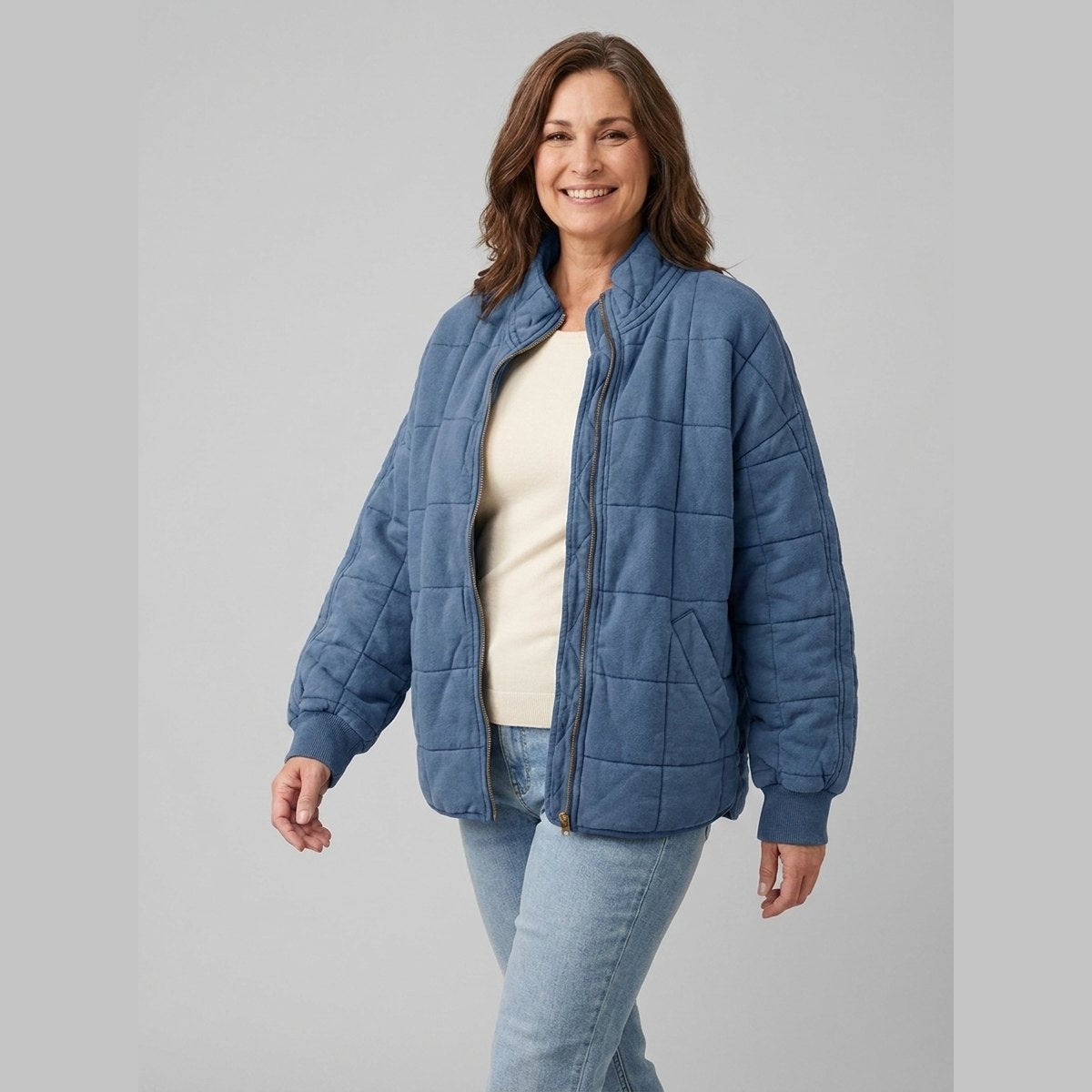 Timber Oversized Mid-Season Coat — Lightweight Women's Coat 3