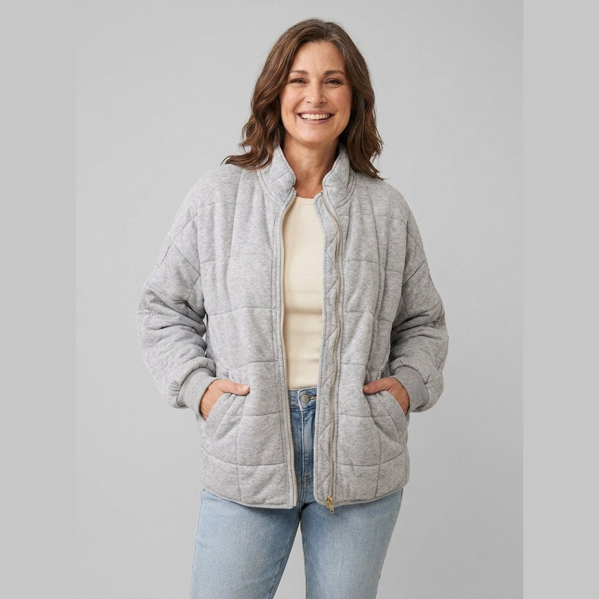 Timber Oversized Mid-Season Coat — Lightweight Women's Coat 5